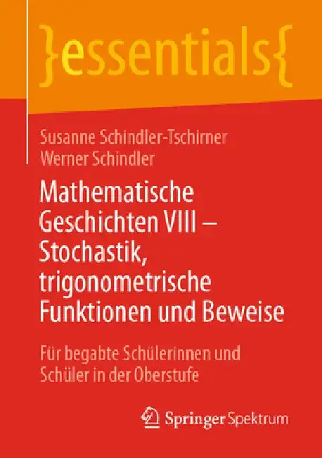 Cover of Mathematische Geschichten VIII - Stochastik, Trigonometrische Funktionen Und Beweise