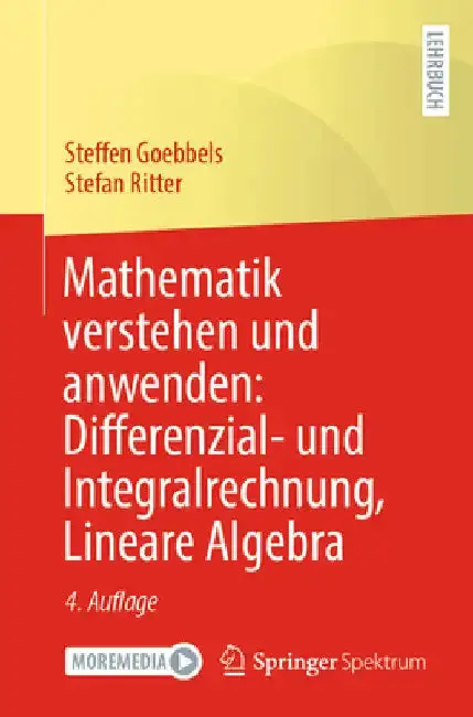 Cover of Mathematik Verstehen Und Anwenden
