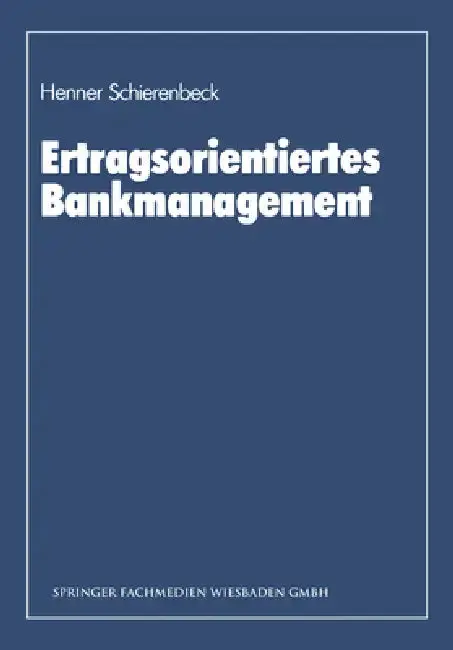 Cover of Ertragsorientiertes Bankmanagement