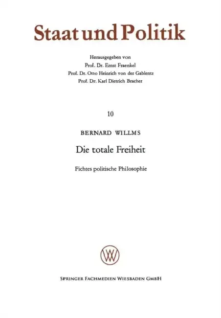 Cover of Die Totale Freiheit