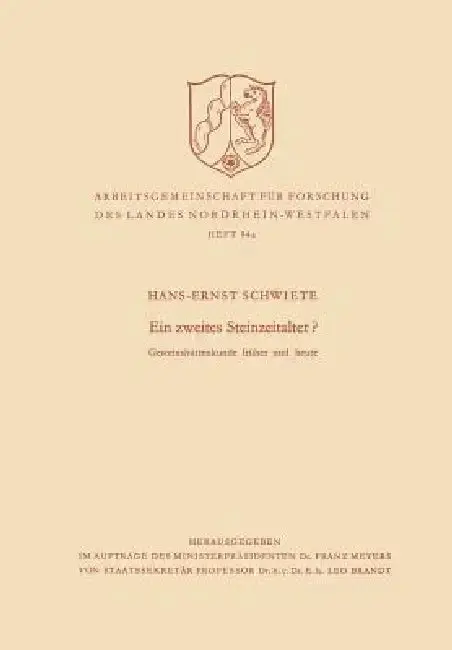 Cover of Ein Zweites Steinzeitalter?