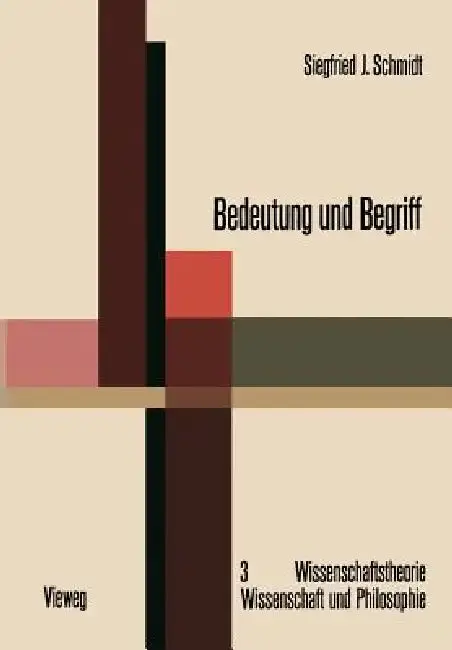 Cover of Bedeutung Und Begriff