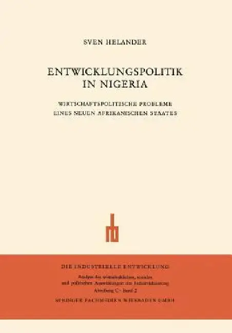 Cover of Entwicklungspolitik in Nigeria
