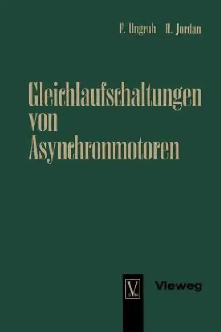 Cover of Gleichlaufschaltungen Von Asynchronmotoren