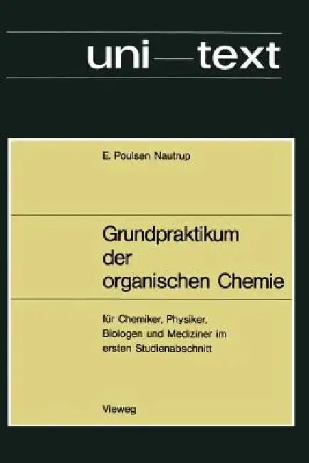 Cover of Grundpraktikum Der Organischen Chemie