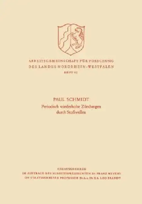 Cover of Periodisch Wiederholte Zündungen Durch Stoßwellen