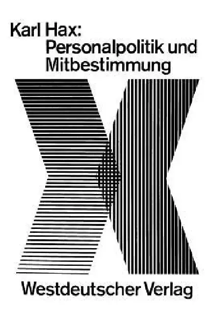 Cover of Personalpolitik Und Mitbestimmung