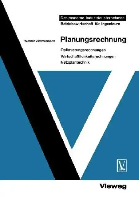 Cover of Planungsrechnung