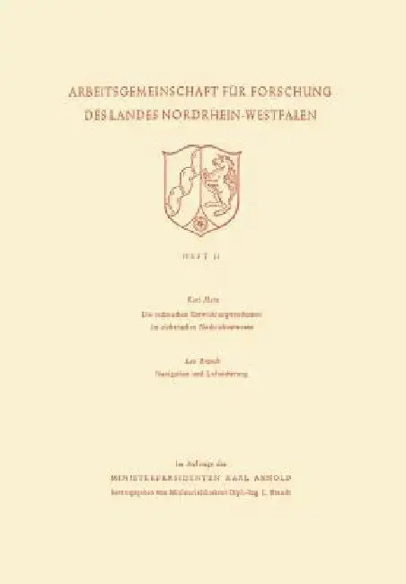 Cover of Die Technischen Entwicklungstendenzen Im Elektrischen Nachrichtenwesen/Navigation Und Luftsicherung