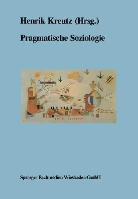 Cover of Pragmatische Soziologie