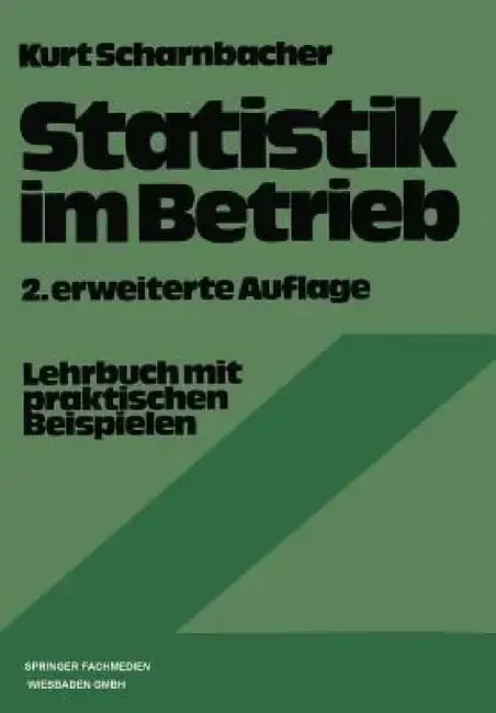 Cover of Statistik Im Betrieb