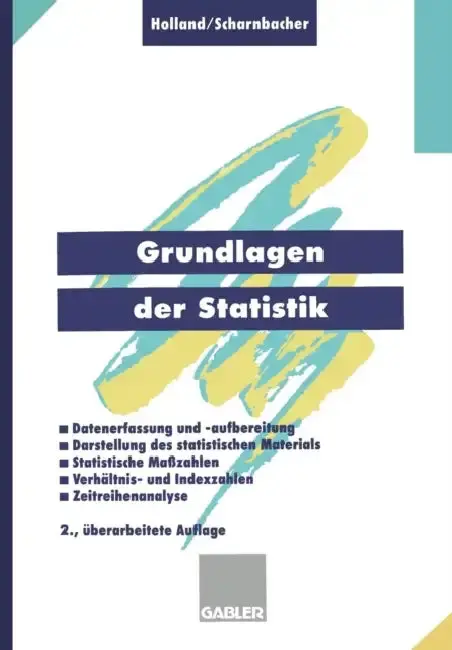 Cover of Grundlagen Der Statistik