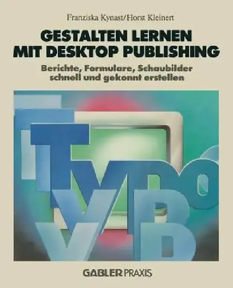 Cover of Gestalten Lernen Mit Desktop Publishing