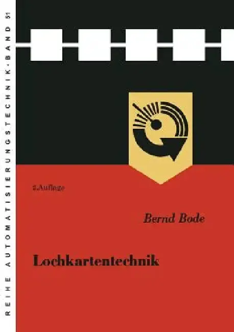 Cover of Lochkartentechnik