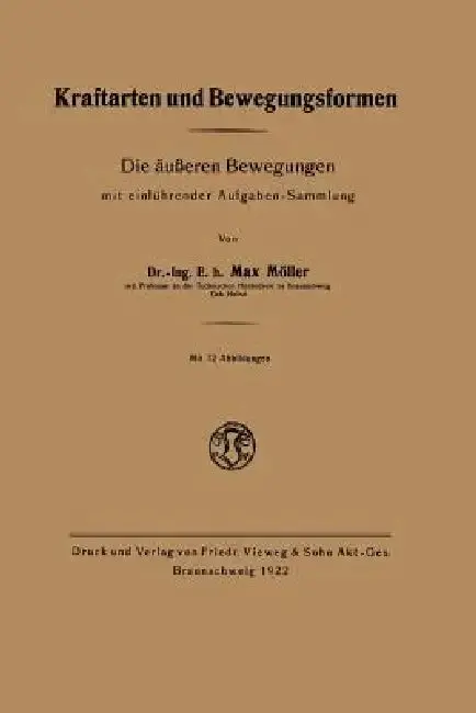 Cover of Kraftarten Und Bewegungsformen