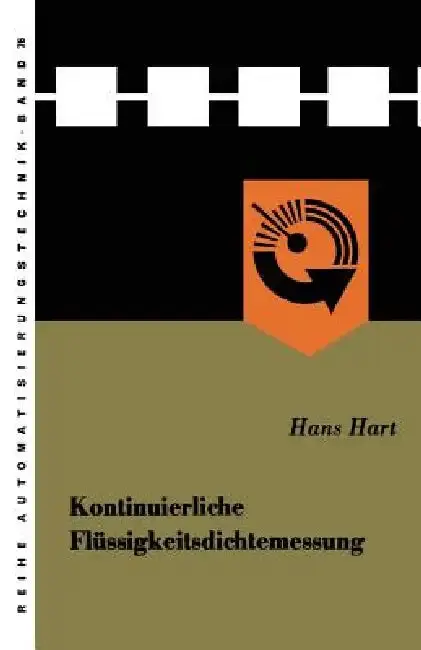 Cover of Kontinuierliche Flüssigkeitsdichtemessung