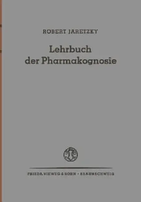 Cover of Lehrbuch Der Pharmakognosie