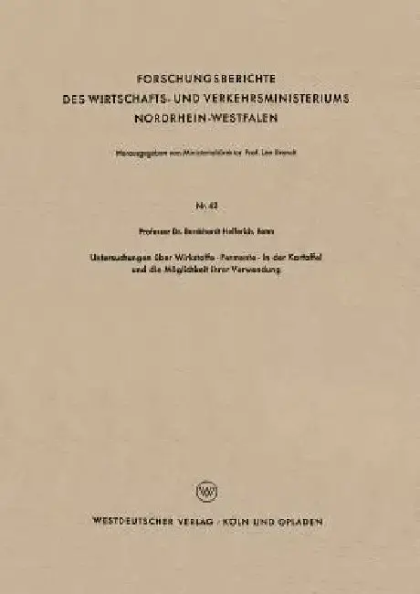 Cover of Untersuchungen Über Wirkstoffe-Fermente-In Der Kartoffel Und Die Möglichkeit Ihrer Verwendung