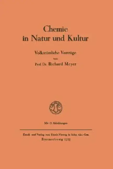 Cover of Chemie in Natur Und Kultur