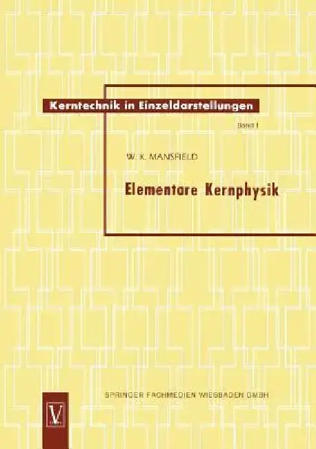 Cover of Elementare Kernphysik