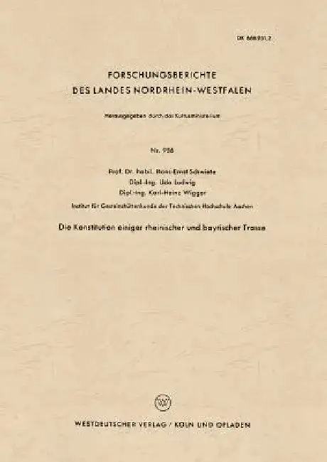 Cover of Die Konstitution Einiger Rheinischer Und Bayrischer Trasse