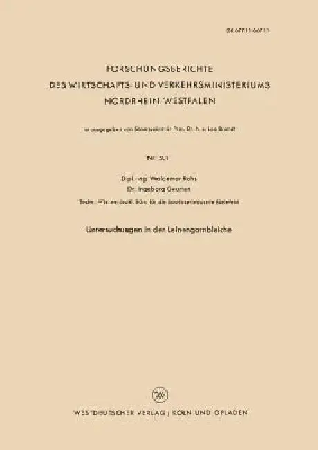 Cover of Untersuchungen in Der Leinengarnbleiche