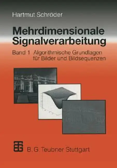 Cover of Mehrdimensionale Signalverarbeitung