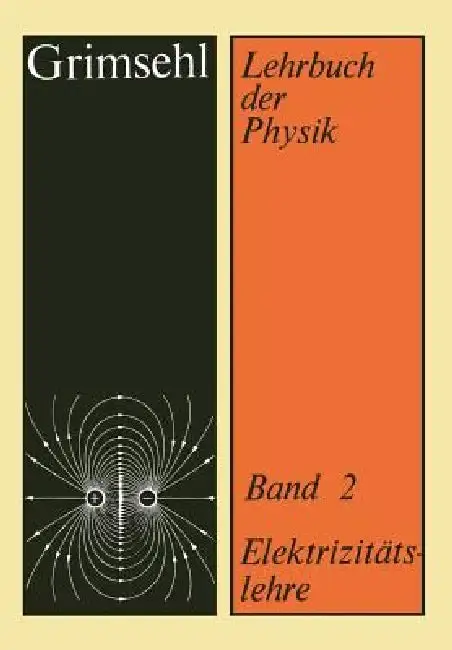 Cover of Grimsehl Lehrbuch Der Physik