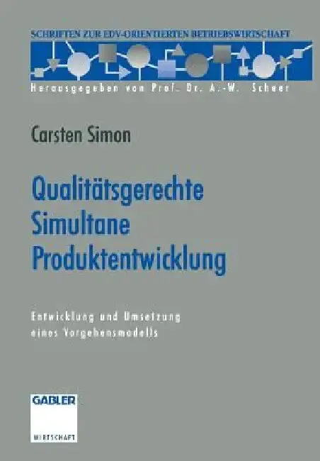 Cover of Qualitätsgerechte Simultane Produktentwicklung