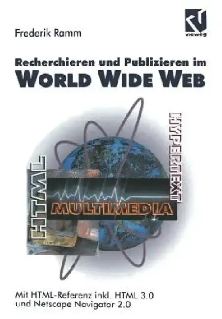 Cover of Recherchieren Und Publizieren Im World Wide Web