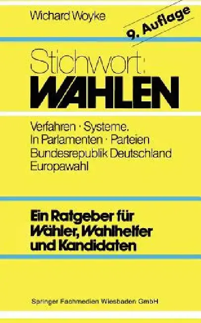 Cover of Stichwort