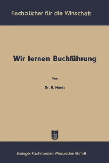 Cover of Wir lernen Buchführung