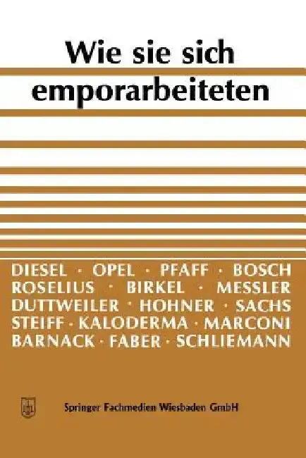 Cover of Wie Sie Sich Emporarbeiteten