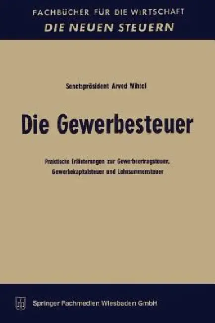 Cover of Die Gewerbesteuer