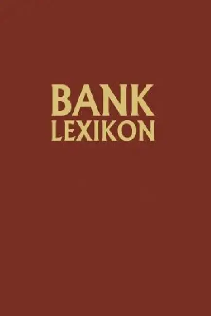 Cover of Bank-Lexikon