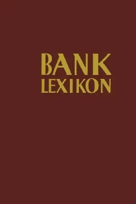 Cover of Bank-Lexikon