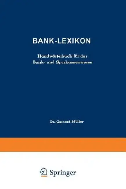 Cover of Bank-Lexikon