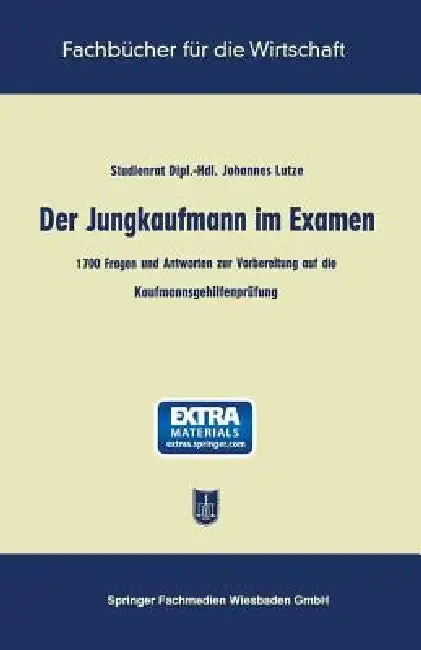 Cover of Der Jungkaufmann Im Examen