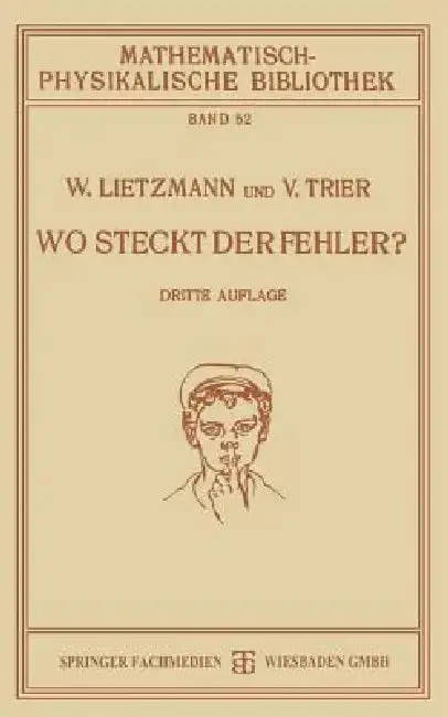 Cover of Wo Steckt Der Fehler?