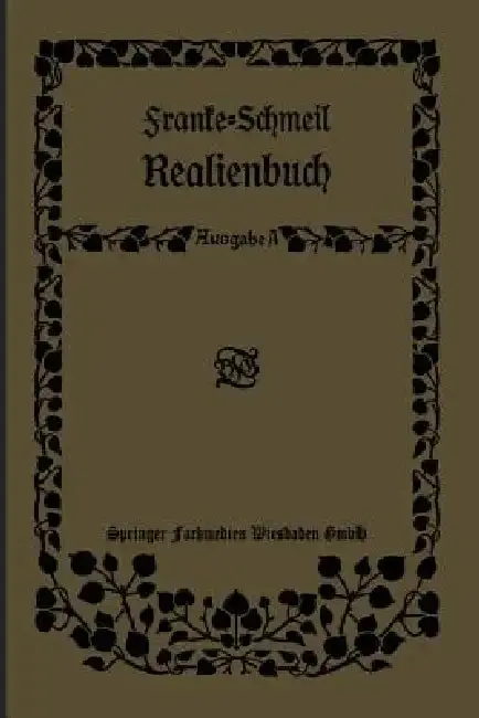 Cover of Realienbuch