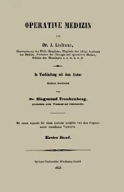 Cover of Operative Medizin