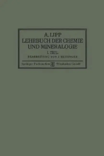 Cover of Lehrbuch Der Chemie Und Mineralogie