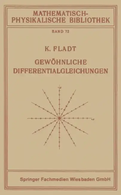 Cover of Gewöhnliche Differentialgleichungen