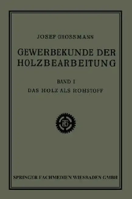 Cover of Das Holz ALS Rohstoff