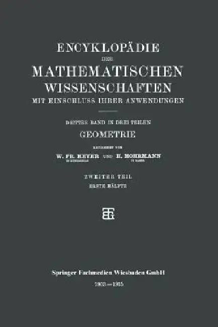 Cover of Geometrie