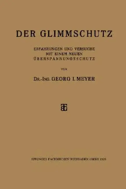 Cover of Der Glimmschutz