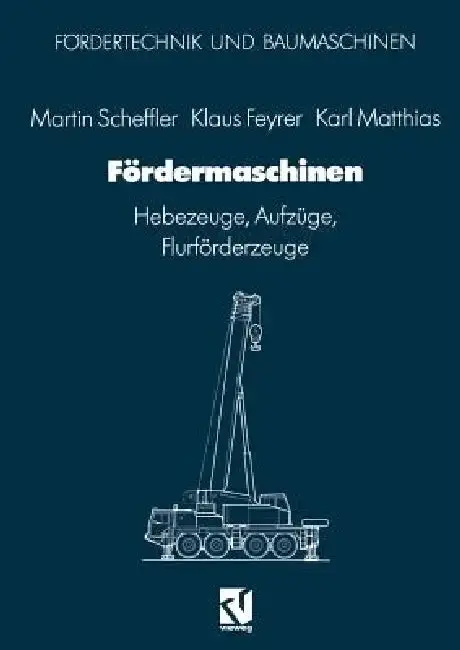 Cover of Fördermaschinen