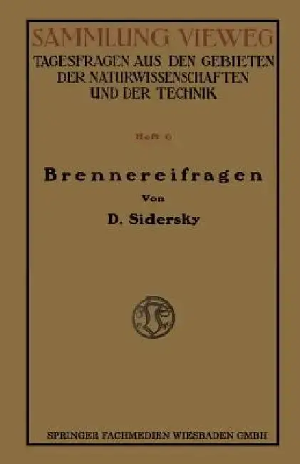 Cover of Brennereifragen