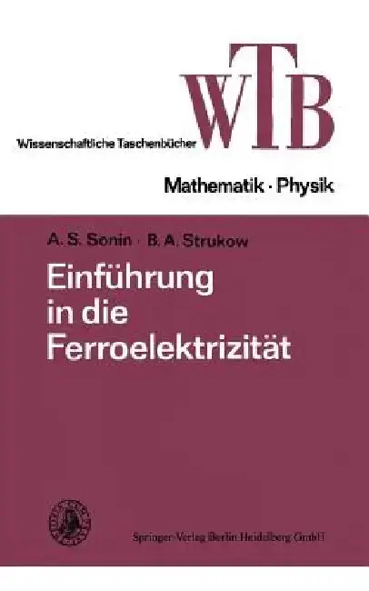 Cover of Einführung in Die Ferroelektrizität