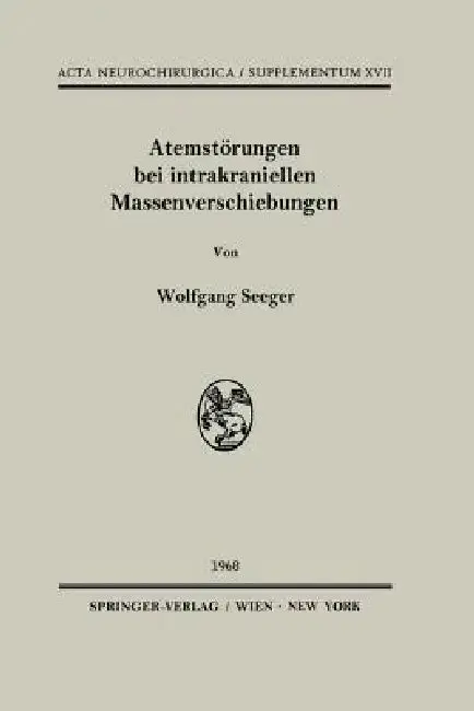 Cover of Atemstörungen Bei Intrakraniellen Massenverschiebungen